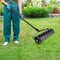 Spike Lawn Aerator with Galvanized Steel Drum, Detachable Handle and Sand Filling